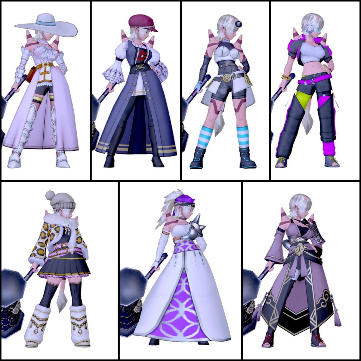AzusaY's tweet photo. 2024/12ドレア一覧
固定変更 https://t.co/tPONwd6i5x
