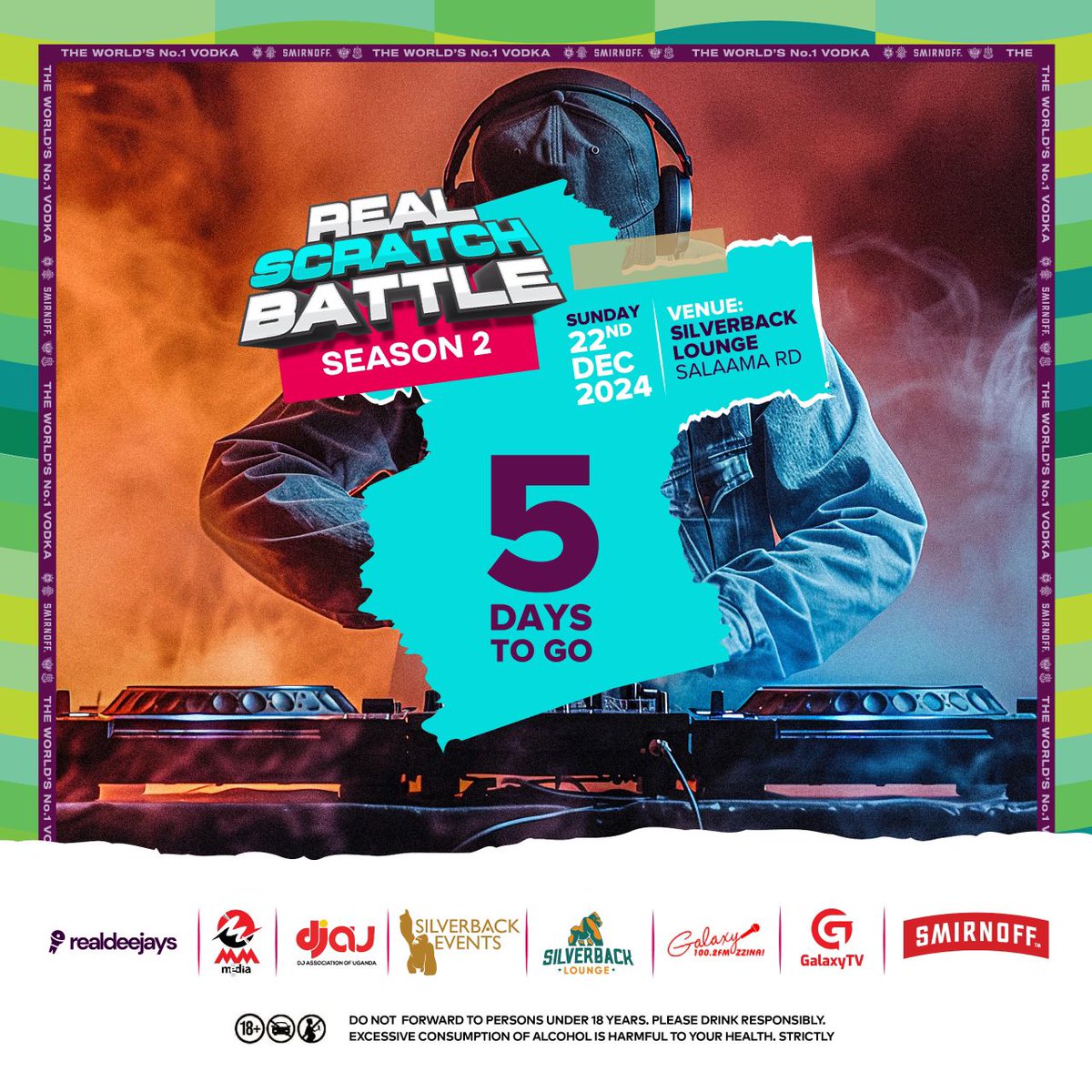 Mark your calendars it's going down this Sunday 22nd December at Silverback Lounge Makindye Salaam Road