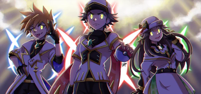 It's my birthday so can I ask for a bday promo? My name is Ingle/Allo and I draw a lot of Pokemon (especially Red, Blue and Leaf) and girls! I'd love to meet other Pokemon artists and people who love the Kantrio!