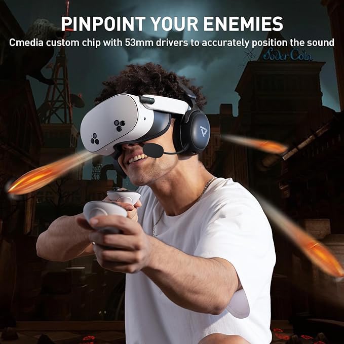 🔥 New Release—— Vega Q1 Wireless Gaming Earbuds 🔥

🎮 Precision sound with Cmedia chip for pinpointing enemies.
🔋 85 hours of battery life in Bluetooth mode 
Compatible with Quest 3S, PS5, Steam Deck &amp; more!

#VegaQ1 #GamingGear #VRHeadset #GamingEarbuds #LowLatency