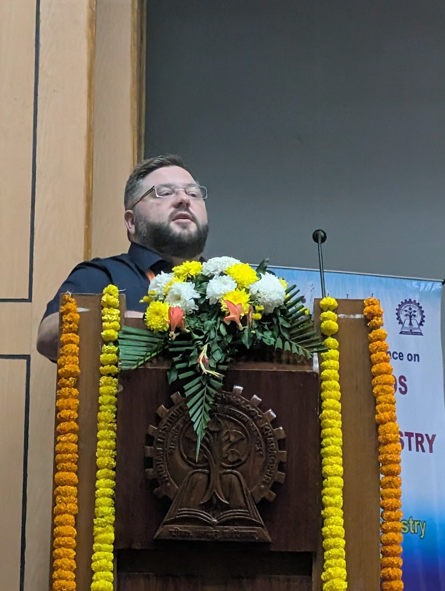 Modern Trends in Inorganic Chemistry XXI (@mtic_iitkgp) on Twitter photo #MTIC2024: Invited lectures by Prof. S. Vrtnik Jožef Stefan Institute, Prof. K. S. K. Varadwaj Ravensha Univ., and Prof. M. K. Bhattacharya
<a href="/CottonU/">CottonUniversity</a>
<a href="/IITKgp/">IIT Kharagpur🇮🇳</a> #MTIC2024: Invited lectures by Prof. S. Vrtnik Jožef Stefan Institute, Prof. K. S. K. Varadwaj Ravensha Univ., and Prof. M. K. Bhattacharya
<a href="/CottonU/">CottonUniversity</a>
<a href="/IITKgp/">IIT Kharagpur🇮🇳</a>