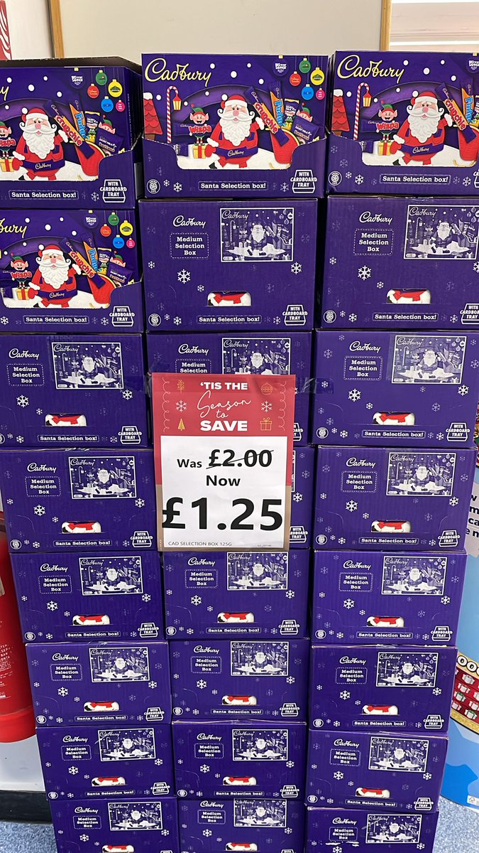 Who doesn't love a good selection box?😍
These Cadbury's selection boxes from B&amp;M Stores, will not only be a hit with the kids, but at £1.25 each are fantastic value!!!
They won't last for long, so if you're out and about shopping today, pop into B&amp;M's.