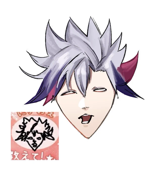 見てきたんだけどこの似顔絵から抜け出せない 