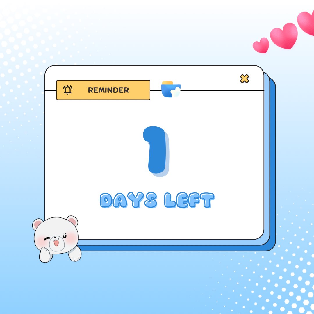 FishsomLnwza's tweet photo. °‧🫧⋆.ೃ࿔*:・ 🐻❄️🩵 °‧🫧⋆.ೃ࿔*:・
เหลืออีกแค่หนึ่งวันเท่านั้นเจ้าหมีก็จะได้ท่องโลกกว้างแล้ว อุ้ยๆๆ สปอยรึเปล่าเนี่ย 🫢
#ToruKuzaProject
#ToruKuma
#กองกำลังปลาส้ม https://t.co/fE1hcnZCnx