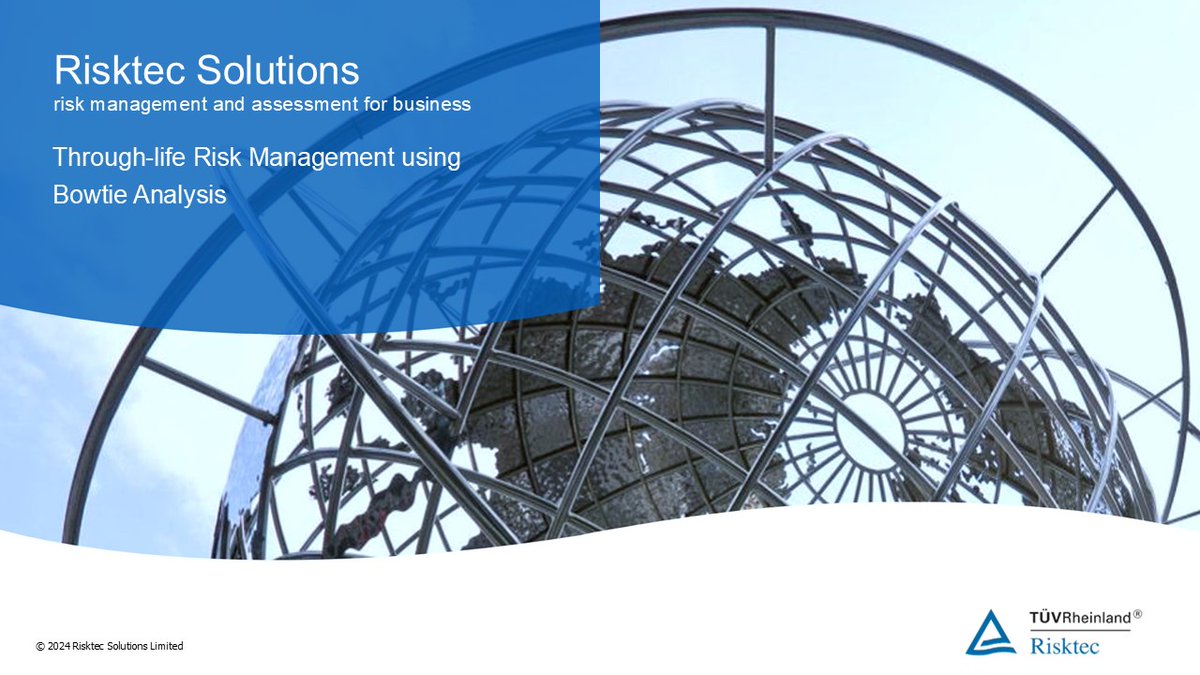 Thank you to everyone who attended our webinar on 'Through-Life Risk Management Using Bowtie Analysis' as part of International Process Safety Week. If you missed our webinar, you can view the recording here: brnw.ch/21wPsU2
#BowtieAnalysis #IPSW