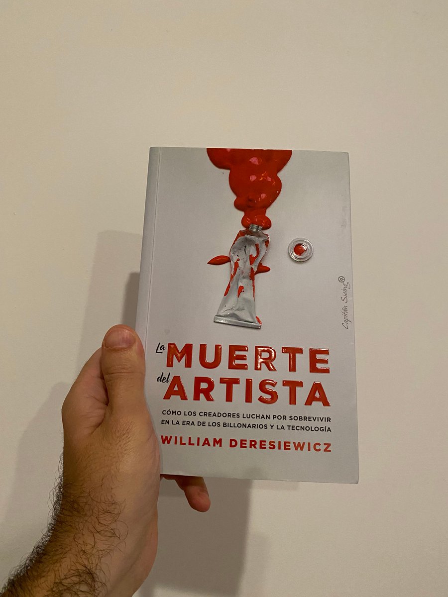 Pausletter's tweet photo. Libro durísimo pero exclarecedor. Si eres artista te vas a ver en él. Lo único malo no se ofrecen soluciones, ojalá fuera tan fácil,¿verdad? https://t.co/5jOOUaC27D