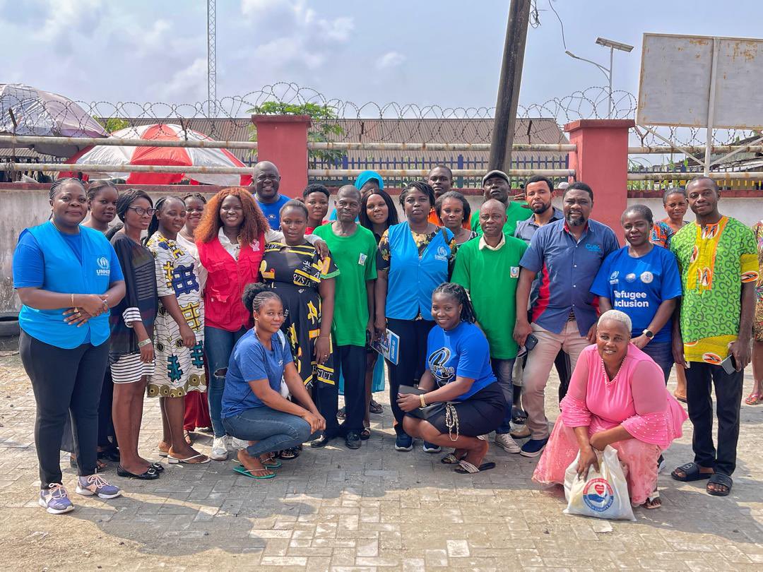 unhcrnigeria's tweet photo. Today, UNHCR met with refugees in Cross River State, Calabar. We shared experiences and ideas on sustainable responses and community engagement in our protection efforts.

Together, we can build stronger, more resilient communities. #Refugees #CommunityEngagement #Sustainability https://t.co/6o4JkxTOcF
