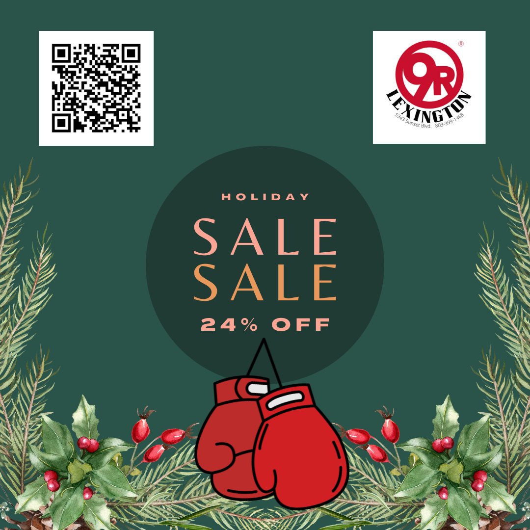9RoundLex's tweet photo. HAPPY HOLIDAYS!

It's a time of celebration, togetherness, and joy.

It's also a time of sweet deals! For a limited time, get 6 months of unlimited kickboxing workouts for 24% off.

To learn more and claim this offer, come in for your free intro session: https://t.co/WZryWOkloY https://t.co/y4aZrcSZiS