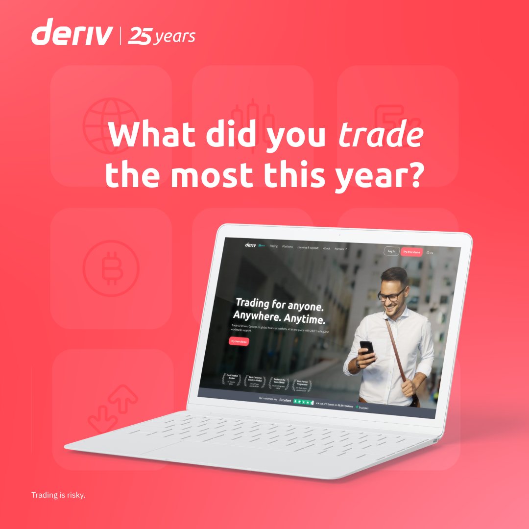 Derivdotcom's tweet photo. π What did you trade the most this week? Volatility indices, Crash Boom, Forex, Crypto, tech stocks, or commodities?
Let us know your top pick below! π
#Deriv #Trading #CrashBoom #Forex #Crypto #TechStocks #Commodities
Your capital is at risk. Not investment advice. https://t.co/BrHsrhMBrB