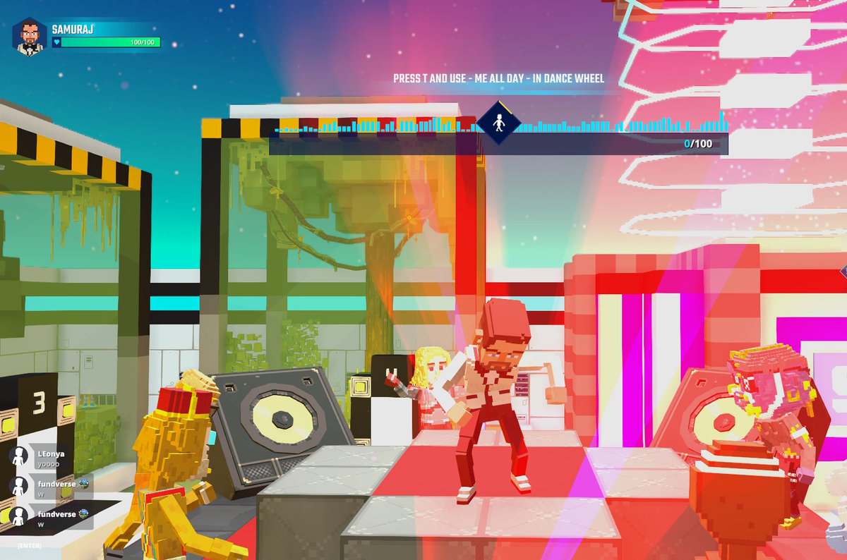 🥳🎊 Partying it up at the Alpha Season 4 bash in <a href="/TheSandboxGame/">The Sandbox</a> Hub! The metaverse knows how to throw a party! register-landings.sandbox.game/alphaseason4-s… #TheSandbox #AlphaSeason4 #AS4SocialChallenge