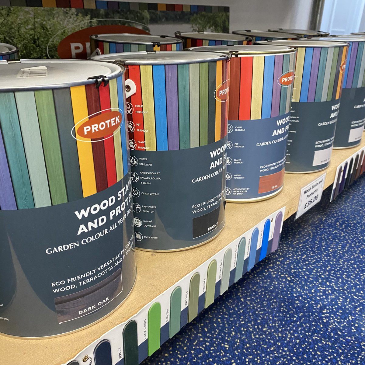 lemonfencing's tweet image. Protect your outdoor timbers with our range of wood treatments. A variety of colours to choose from! Visit our website for more information. #Woodtreatment #Protek #Southend #Essex