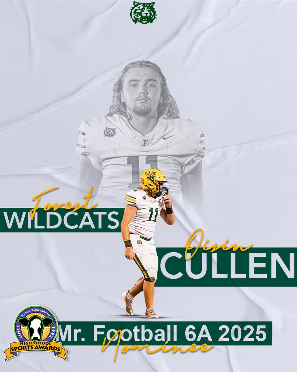 Eoghan Cullen (@coach_ecullen) on Twitter photo Proud of all <a href="/oisincullen07/">Oisin Cullen</a> has accomplished over the last 4 years. He is one of the 3 <a href="/MarionCountyK12/">Marion County Public Schools</a> athletes to be nominated & one of the 19 <a href="/FACACoach/">FACA</a> to be nominated in 6A. @ocalaforestfb <a href="/OcalaPreps/">Ocala Preps</a> <a href="/qb_of/">The Ocala Quarterback Club</a> <a href="/OcalaGazette/">OcalaGazette</a> <a href="/CenFLAPreps/">Central Florida Preps</a> <a href="/Dwight_XOS/">Dwight Thomas - Catapult Sports</a> <a href="/Matt__Franklin1/">Matt Franklin</a> <a href="/67Sports1/">67 Sports</a> Proud of all <a href="/oisincullen07/">Oisin Cullen</a> has accomplished over the last 4 years. He is one of the 3 <a href="/MarionCountyK12/">Marion County Public Schools</a> athletes to be nominated & one of the 19 <a href="/FACACoach/">FACA</a> to be nominated in 6A. @ocalaforestfb <a href="/OcalaPreps/">Ocala Preps</a> <a href="/qb_of/">The Ocala Quarterback Club</a> <a href="/OcalaGazette/">OcalaGazette</a> <a href="/CenFLAPreps/">Central Florida Preps</a> <a href="/Dwight_XOS/">Dwight Thomas - Catapult Sports</a> <a href="/Matt__Franklin1/">Matt Franklin</a> <a href="/67Sports1/">67 Sports</a>