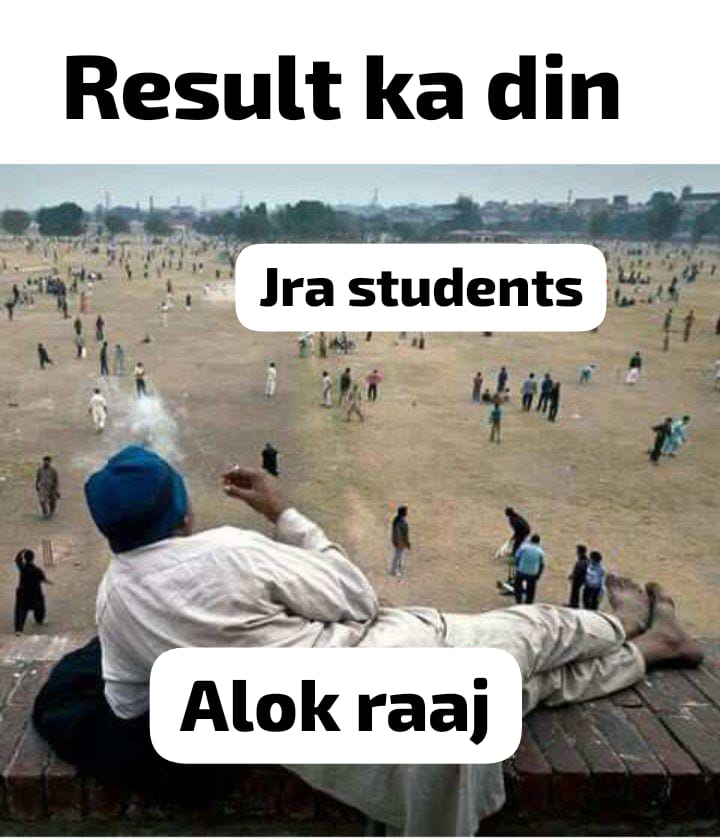 Alok raj rocked
Jra student shocked