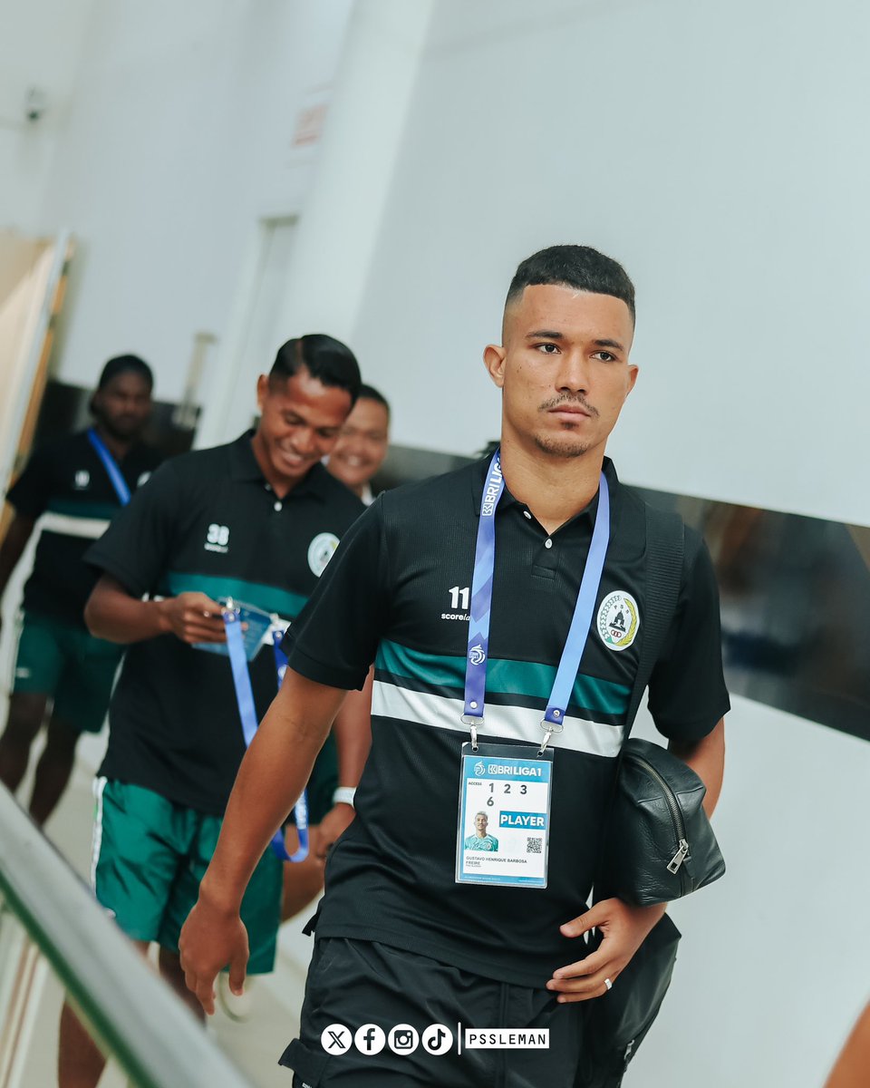 PSSleman's tweet image. The boys are here 🦅💚

#PSS #COSE #PSSvsPSIS #PSSday