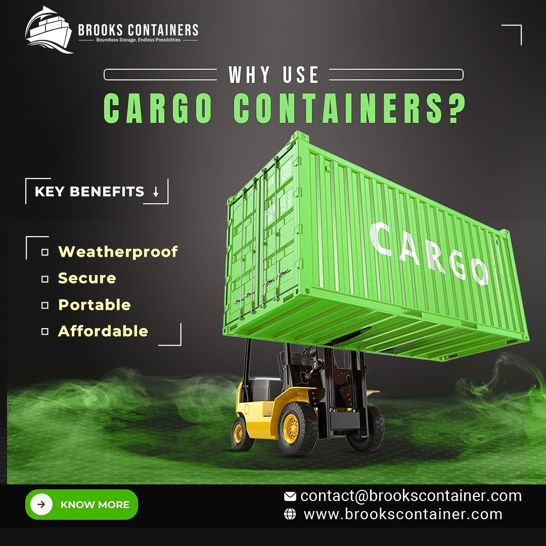 BrooksContainer's tweet image. Your goods, our guarantee !!!Trusted cargo containers for every need. Move with confidence, every time.

To know more: brookscontainer.com
#CargoContainers #ShippingSolutions #GlobalLogistics #ContainerSales #FreightForwarding #UAE #Dubai