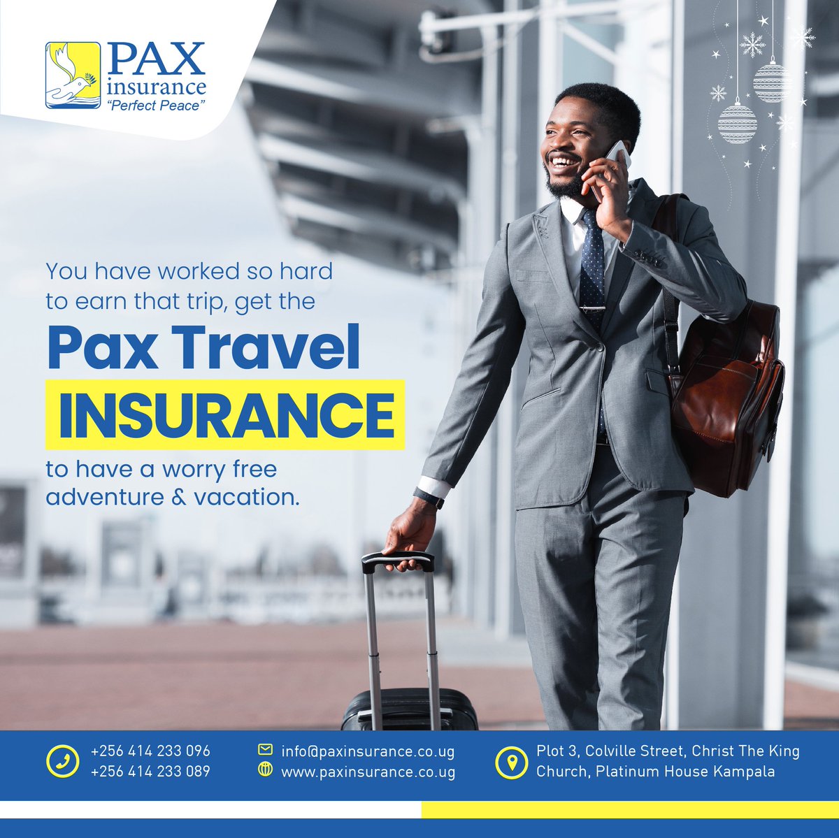 InsurancePax's tweet photo. You have worked so hard to earn that trip, protect your state of mind during your vacation with #PaxTravelInsurance.
#travelinsurance #Insurance #RiskManagement https://t.co/PNFD6qzW67
