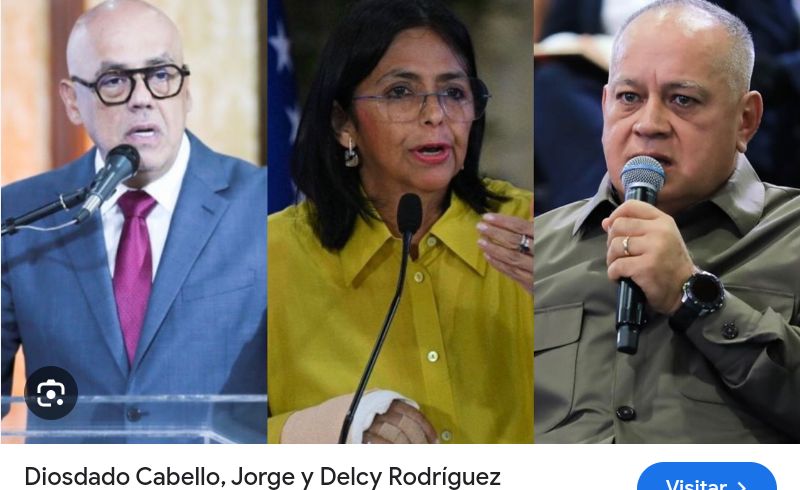 ATENCIÓN VENEZUELA. CONFIRMADO DESDE MIRAFLORES. Jorge Rodríguez, Delcy  Rodríguez y Diosdado Cabello se agarraron a insultos hubo hasta agarrones,  arañazos y golpes entre ellos. Jorge le subió la tención arterial. La fuente