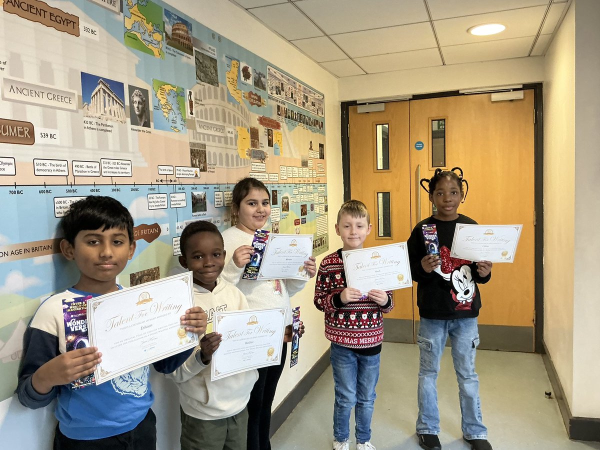 Year 4 have written their own poems for a competition. They were so fabulous that some of them are being published in a poetry anthology. Well done guys! <a href="/StMargarets_/">St Margaret's Anfield CE Primary</a>