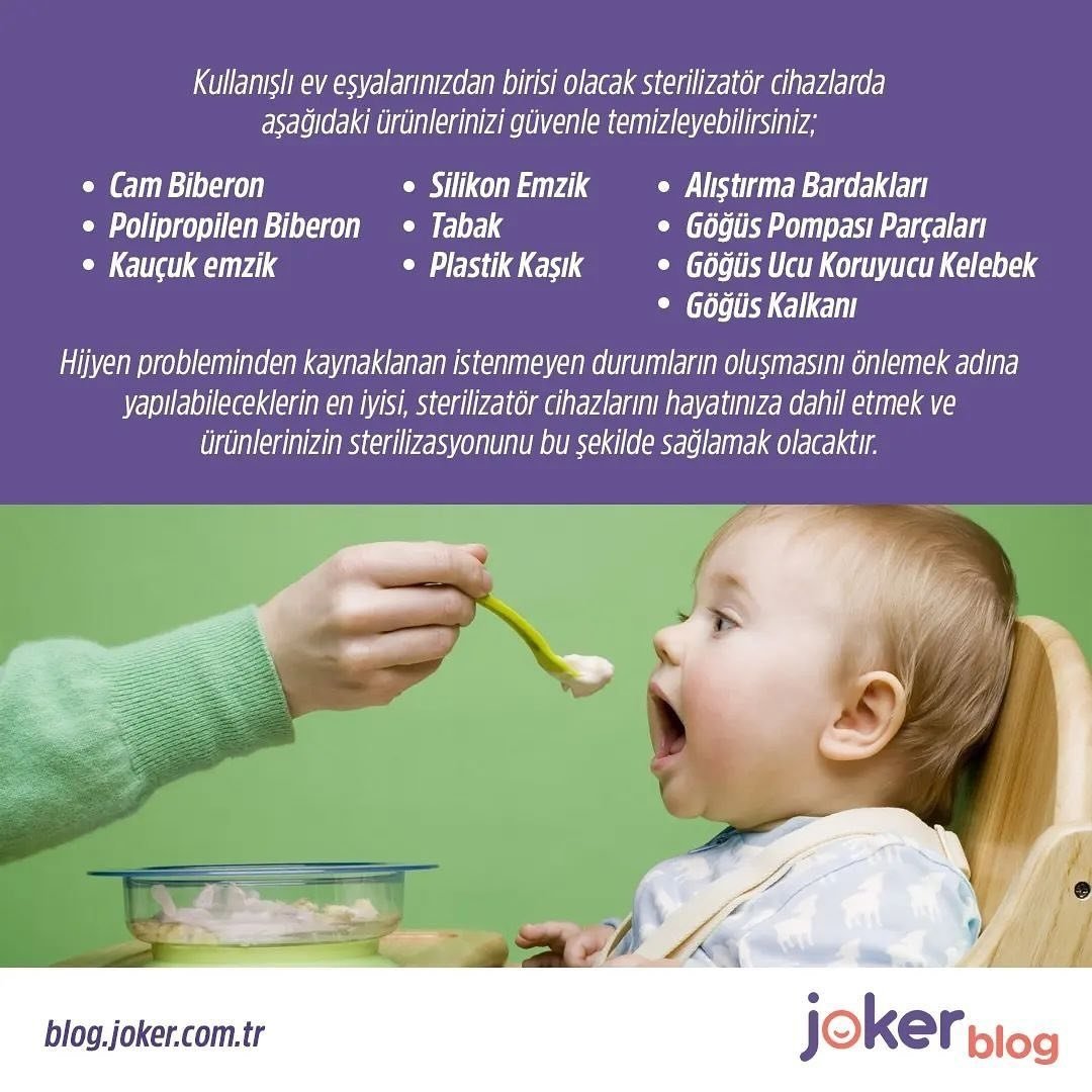 Birçok annenin başlıca sorularından birisi de bebeğinin gün içinde aktif olarak kullandığı ürünlerin sterilizasyonunu nasıl sağlayacağı yönündedir.

İşte tam bu noktada bazı bilinen yanlışları düzeltiyor, sizin için en sağlıklı ve pratik olacak yöntemi de açıklıyoruz.💜