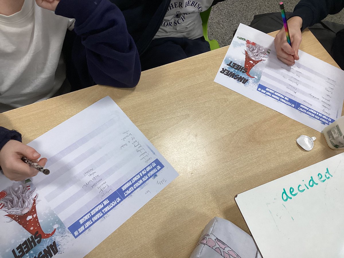 HBJSCH63's tweet photo. Could you help some of our children out with 2 of their Maths Trail questions?
Name 10 things you would expect to find on a traditional roast dinner…
Name 10 football teams in the Premier League…
#HBJSMATHS https://t.co/DchjTKkKC0