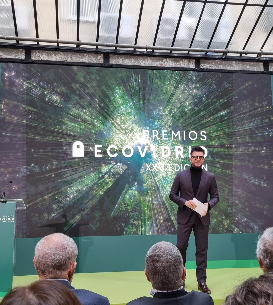 Acompañando a <a href="/ecovidrio/">Ecovidrio 🌍</a>  en los XXV #premiosecovidrio