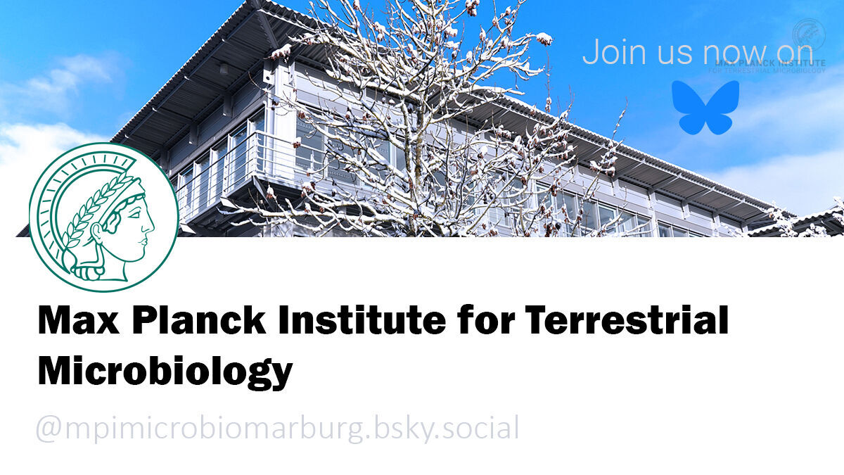 Hello there! MPI-TM is now on #BlueSky! 🦋 Follow us for the latest in microbial science, career opportunities, events, networking, and much more. Join us today!
👉 Bluesky:bsky.app/profile/mpimic…