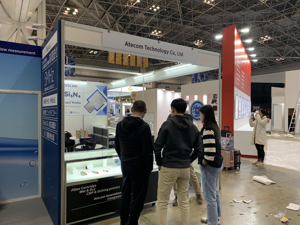 atecomtech's tweet photo. Looking forward to meet everyone tomorrow, booth number3010 #semiconjapan @semicon_jpn https://t.co/1wJ06HCJFU