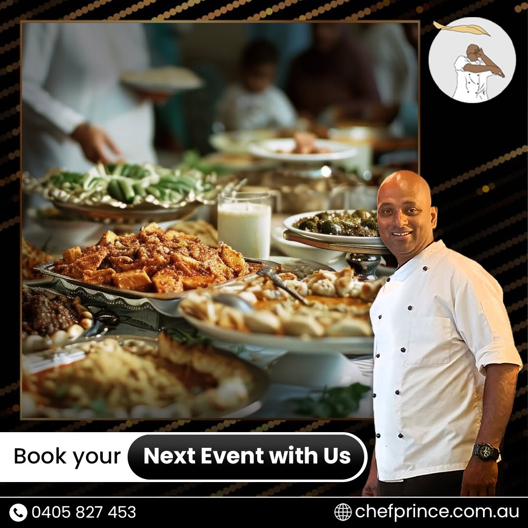 chefprinceqld's tweet image. Don&apos;t wait! Book your next event with us TODAY and let’s turn those dreams into reality. Click the link in our bio or DM us for more info! 📅✨

#EventPlanning #NextLevelEvents #chefprince