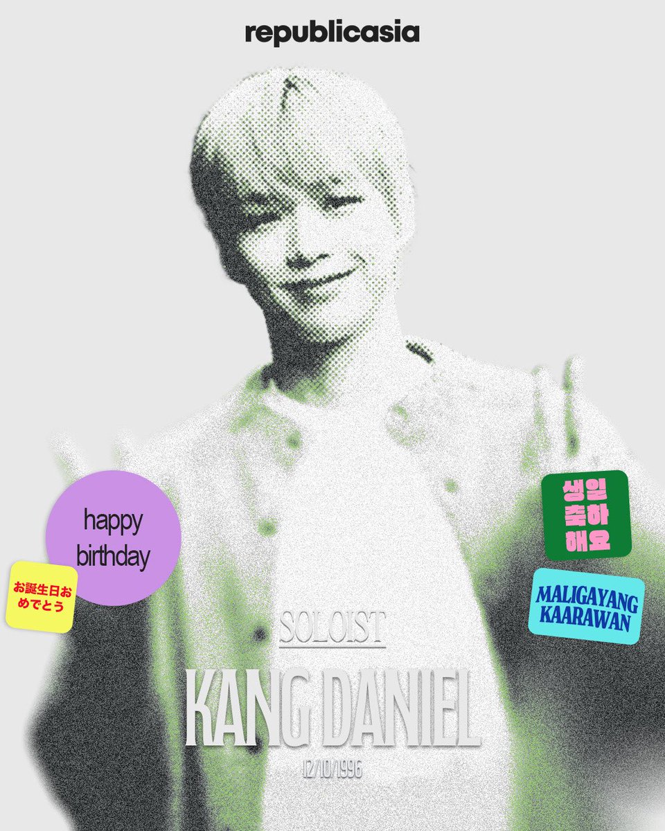 republicasiadot's tweet photo. HALA BIRTHDAY PALA NI IDOL 😍

Your talent, dedication, and passion continue to inspire fans all over the world. Happy Birthday, Kang Daniel! 💙 | #republicasia #Philippines   #HappyBirthdayKangDaniel #AlwaysWithDaniel #KangDaniel 

Get the latest by visiting https://t.co/eo6luzcEz4 and by following our socials!