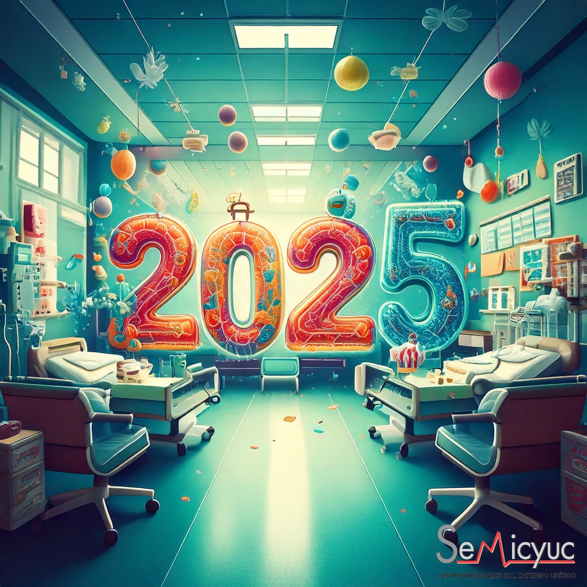 Desde la SEMICYUC deseamos a todos un maravilloso año 2025, en el que todos los deseos de prosperidad, alegría, paz y cariño compartido se hagan realidad. #feliz2025 #felizañonuevo
