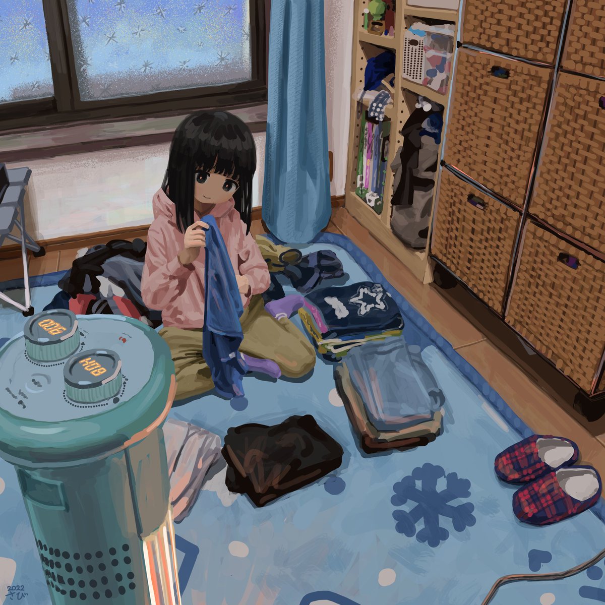 sa1bi's tweet photo. 加筆修正した絵たち https://t.co/YEcb9dZLGK