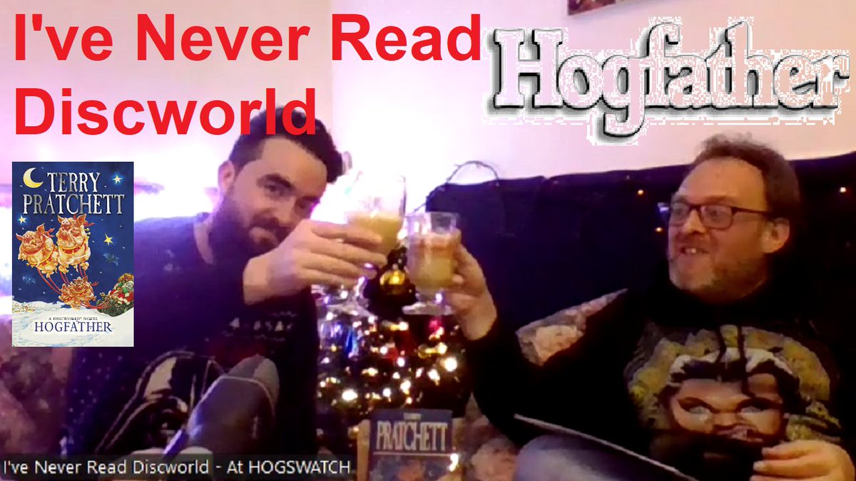 Happy Hogswatch from Andy and PJ as we meet, drink and talk Hogfather. Best viewed, on YouTube or Spotify.
Podlink: pod.link/1645420990/epi…
YouTube: youtu.be/KWH_cYRhJUw