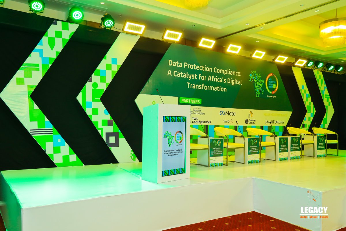 LegacyPro256's tweet image. we are proud to have been the official event producers for the Data Protection Africa Summit 2024 from conceptualizing the stage design to executing seamless set up, our team worked tirelessly to bring a world class stage to life. #legacyproductions #DataPrivacy #EventProduction
