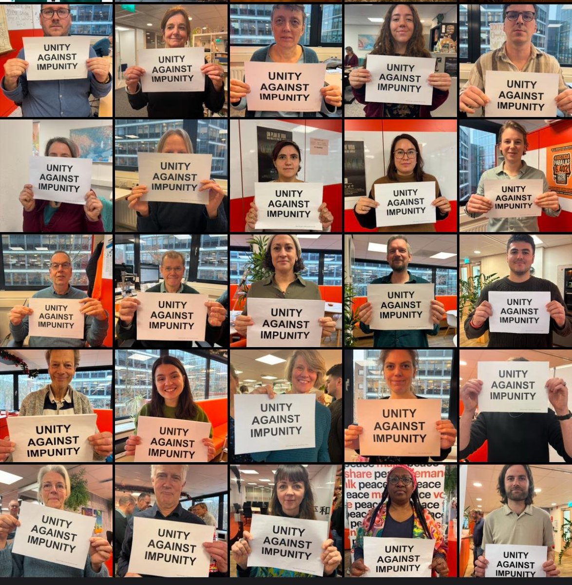 🟠  On this final day of the #OrangetheWorld campaign, we stand united against gender-based violence. This global issue demands ending impunity for gender-based violence, as well as transforming harmful norms of masculinities and addressing the root cases of inequality.