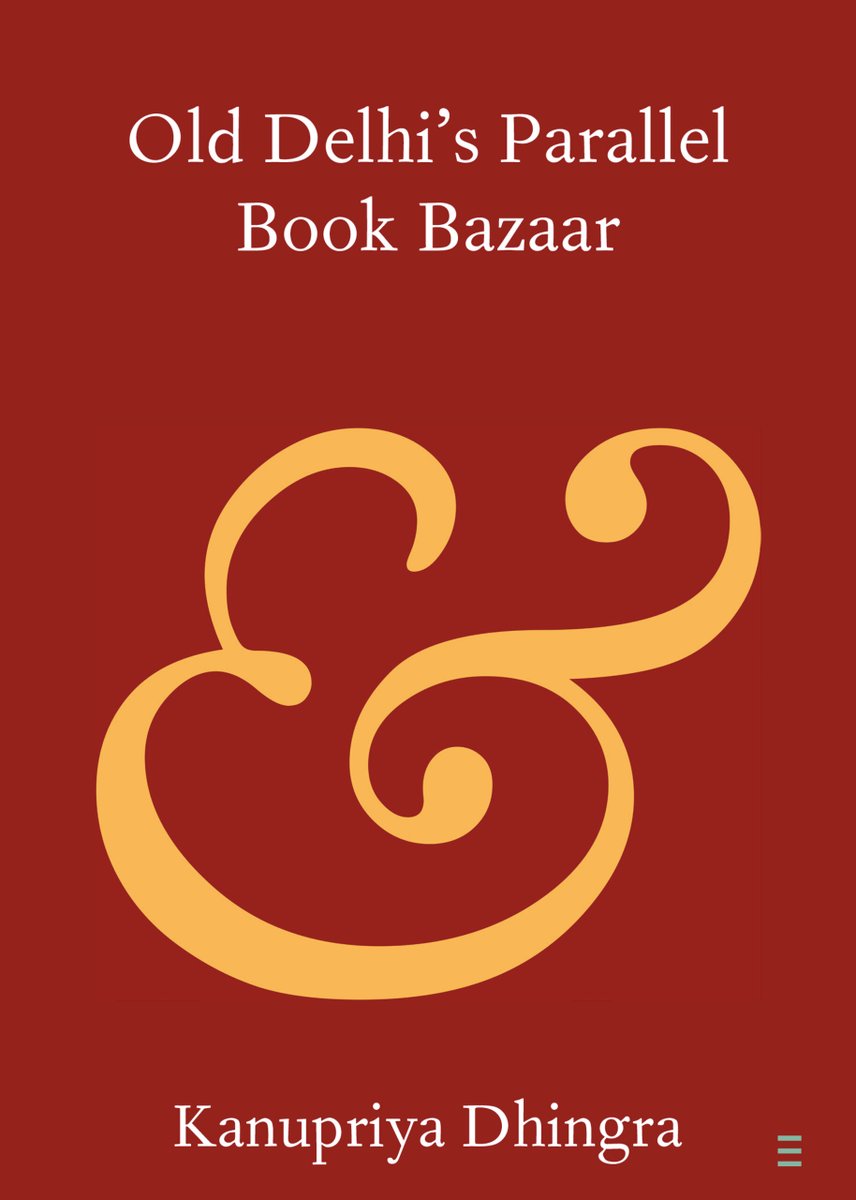 Don’t miss your chance to read new Cambridge Element Old Delhi's Parallel Book Bazaar by <a href="/aampannaa/">Kanupriya Dhingra</a> Free access available until 23 December.
cup.org/3ZkhVX7
#cambridgeelements #literature