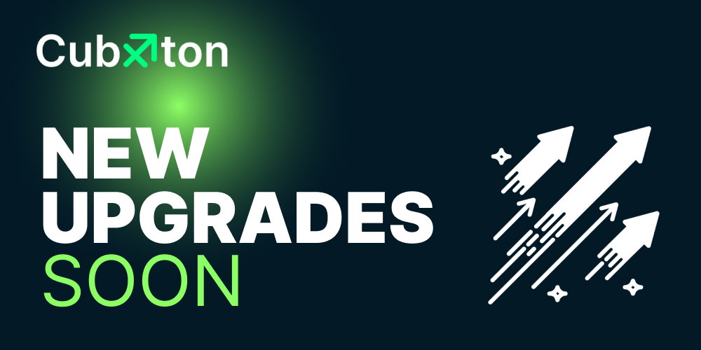 Cubxton's tweet photo. 🔔 Thanks for your trust and support! 🎉 New updates coming soon to make CUBXTON even better! Stay tuned! ⚡️ #CUBXTON #Updates #ComingSoon https://t.co/xe8mufXwj3