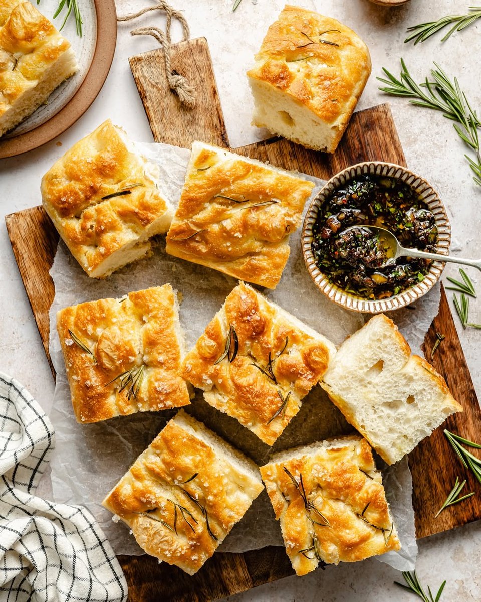 This No-Knead Focaccia is the ultimate easy bread recipe! With minimal effort and simple ingredients, you can create a soft, airy bread with a perfectly golden, crispy crust the same day or overnight. Serve my easy bread dipping oil for an unforgettable appetizer!

Photo Credits: