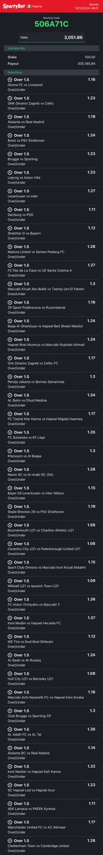 2oddspro's tweet photo. Over 1.5 goals MEGA ODDS

https://t.co/di4uZVP5Hx https://t.co/3VJLlZLyGo