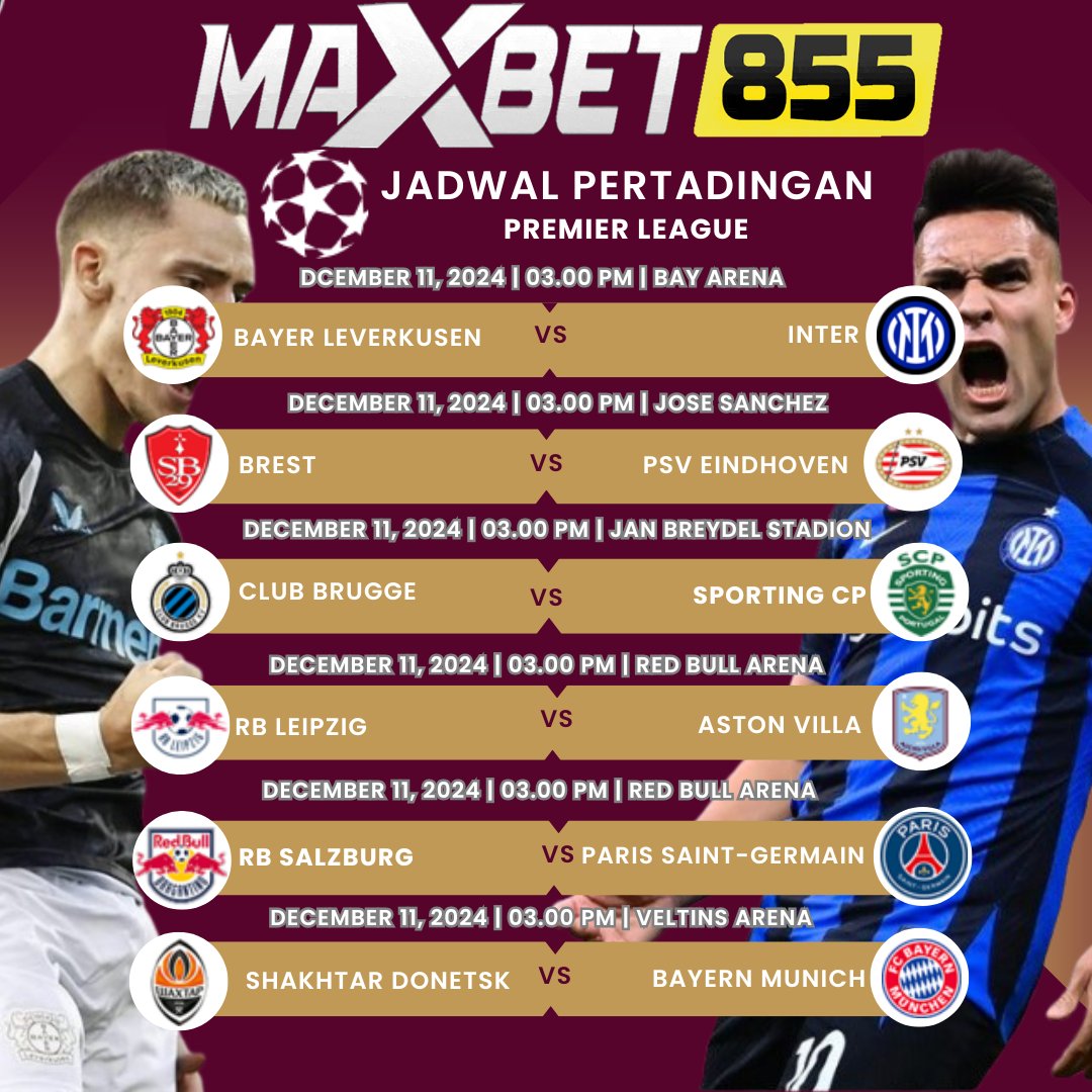 sifatariah's tweet photo. JADWAL BOLA MALAM INI MENGHADIRKAN TEAM-TEAM BESAR YANG BELAGA DI GRUP CHAMPIONS
#cowboys
#cooperrush
#nikkigiovanni
#luigi
#wweraw
#chase
#leonlett
#cinvsdal
#jerryjones
#overshown
#semuasorotan 
#semuaorang
#sepakbola
#jadwalsepakbola
#maxbet855 https://t.co/C4tewzWE7a