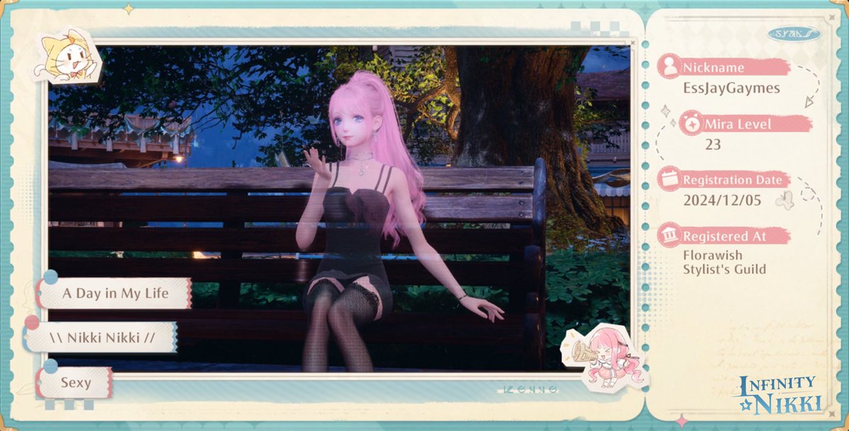 EssjayGaymes's tweet image. #InfinityNikki #TheCoziestOpenWorldGame