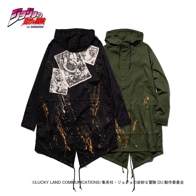 glamb_tweets's tweet photo. 【アニメ『ジョジョの奇妙な冒険』×glamb】
「ファントムブラッド」から「ストーンオーシャン」まで、ストリートアートの技法を駆使して作り上げたコラボレーションシリーズ