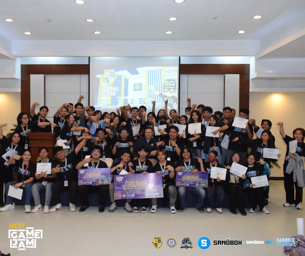 NCSTOFFICIAL's tweet photo. NCST x Sandbox Game Design Workshop Awarding

Congratulations to all the participants and winners!
Your passion and creativity in game design have been truly inspiring!

https://t.co/B3L352cxvL

@TheSandboxSEA
@georgewong
@borgetsebastien
@TheSandboxGame
@MarkJosephBago3 https://t.co/mTmhAkjhxJ