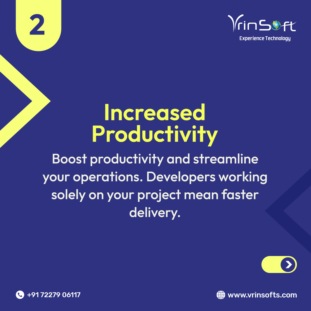 vrinsofts's tweet image. 🚀 Struggling with deadlines? Hire dedicated developers to boost productivity, cut costs, and stay in control! 💻

💡 Focus on your core business while we handle the tech. Let’s build the future together with Vrinsoft!

#DedicatedDevelopers #HireDedicatedDevelopers #TechSolutions
