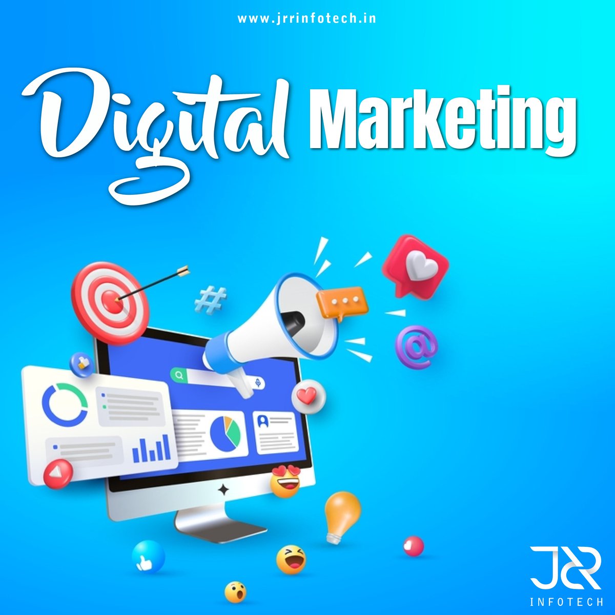 jrrinfotech's tweet photo. 📈 Elevate your brand with JRR Infotech's expert Digital Marketing solutions! 🚀 From SEO to social media strategies, we deliver results that matter. Let’s grow your online presence together! 🌟 Visit https://t.co/ihnFAYVvWG
.
.
 #DigitalMarketing #JRRInfotech https://t.co/2bEXknQenG