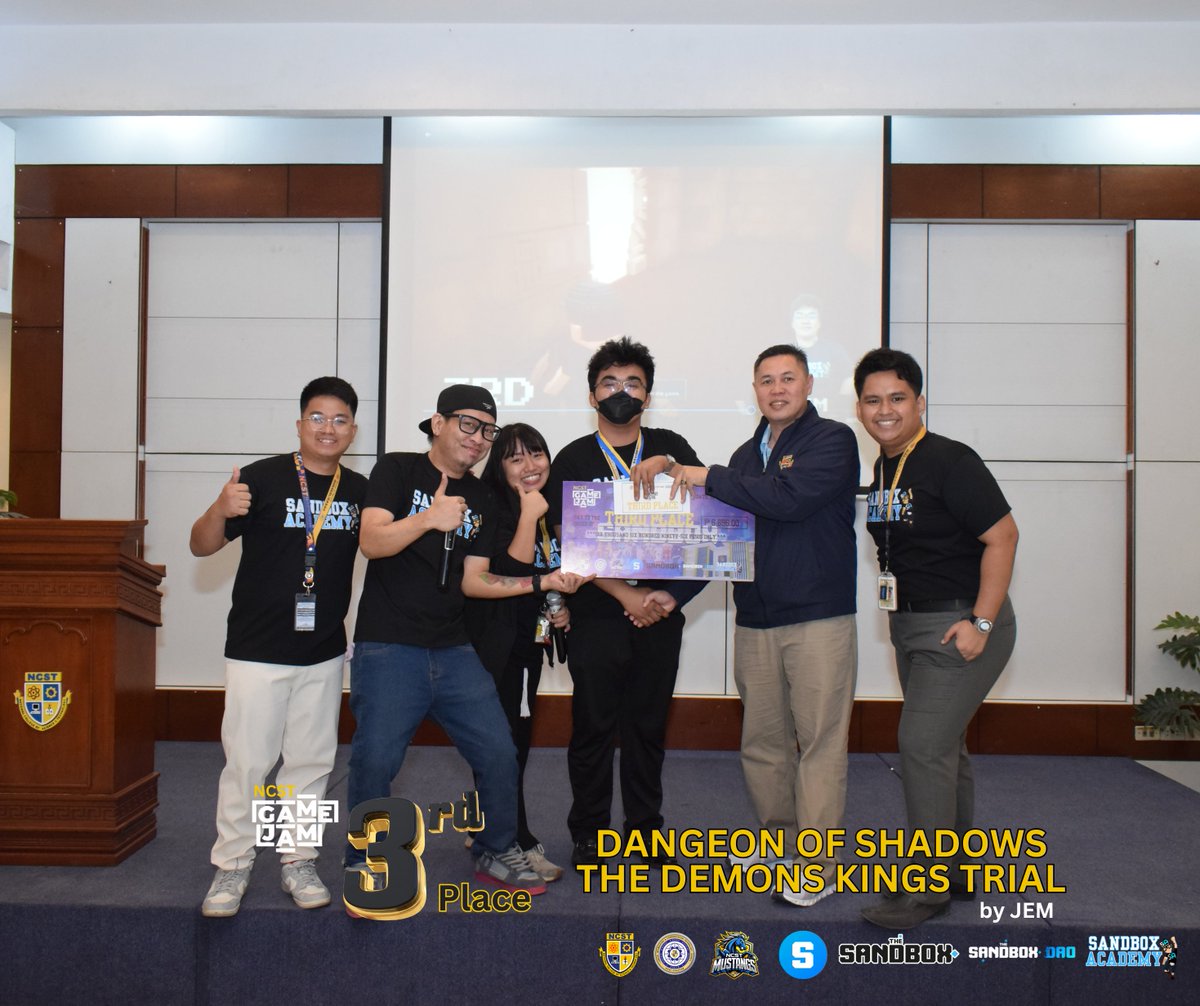 NCSTOFFICIAL's tweet photo. NCST x Sandbox Game Design Workshop Awarding

Congratulations to all the participants and winners!
Your passion and creativity in game design have been truly inspiring!

https://t.co/B3L352cxvL

@TheSandboxSEA
@georgewong
@borgetsebastien
@TheSandboxGame
@MarkJosephBago3 https://t.co/mTmhAkjhxJ