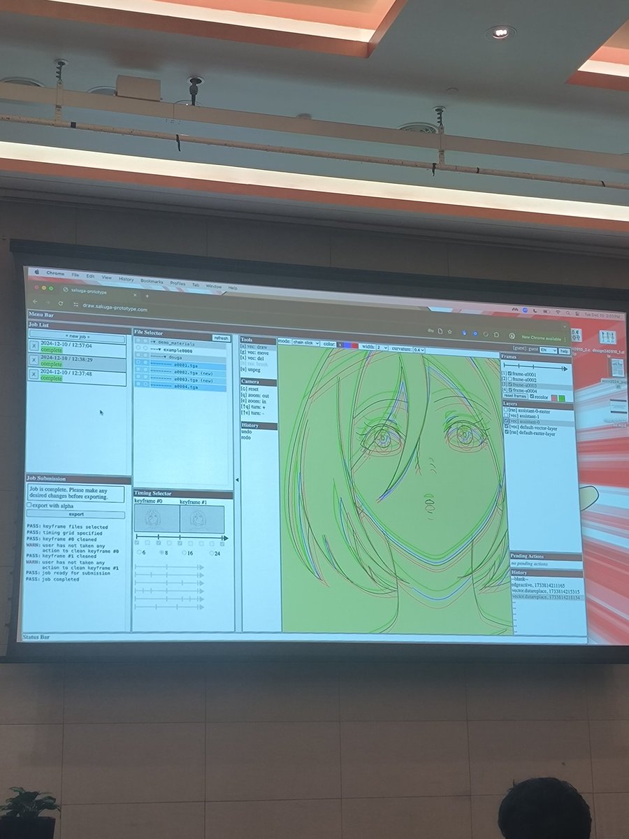 SvitovDavid's tweet photo. My face when the speaker actually started talking about anime https://t.co/GivBxF97OC