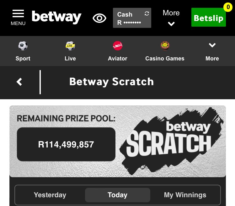 lacrosse_eazy's tweet photo. 🚨 Betway Scratch Competition Alert !💰 With a 150 million rand pool prize up for grabs, plus daily prizes such as Daily Cash, Casino Bonuses, Sports Bonuses, Bonus Flights, and Bonus Spins. This is one competition you won't want to miss🔥 
#BetwayScratch 
@Betway_za https://t.co/Al4rbRw8BZ