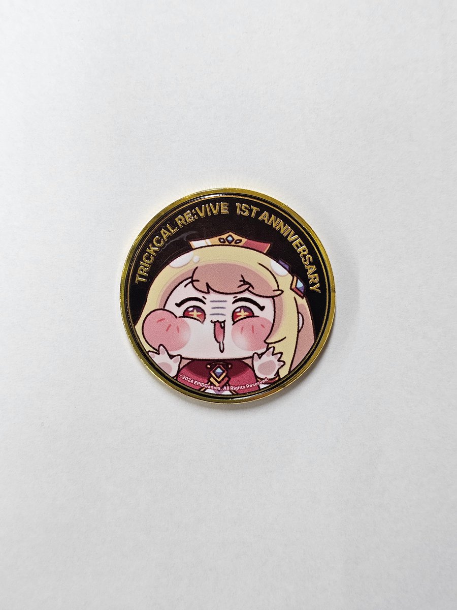 트릭컬: 리바이브] 의 1주년 돌잔치 기념 코인의 제작을 아리컴에서 도와드렸습니다. 다른 사진이 더 보고싶으시다면 블로그를  방문해주세요. https://t.co/Pf8UPlC6Vw #트릭컬 #돌잔치 #1주년