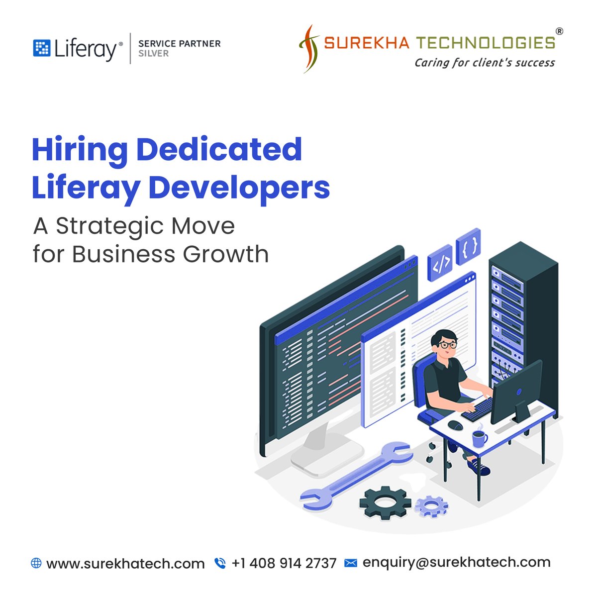surekhatech's tweet image. Unlock your business&apos;s potential with dedicated #Liferay developers!

✅ Scalable solutions
✅ Seamless integrations
✅ Enhanced user experiences

Make the strategic move for growth today!

surekhatech.com/hire-liferay-d…

#SurekhaTech  #HireLiferayDevelopers #LiferayExperts #TechHiring
