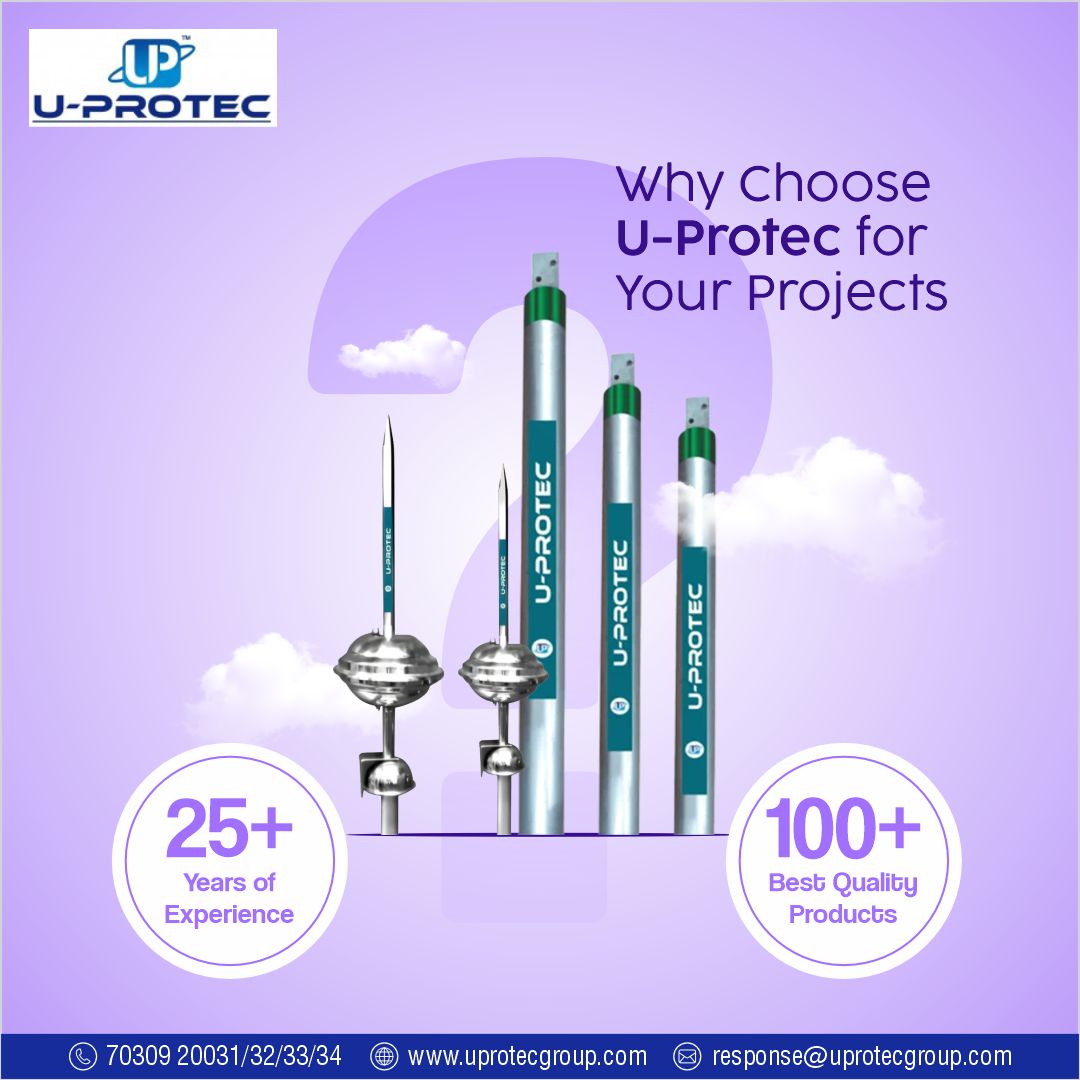 uprotecearthing's tweet photo. Looking for a partner you can trust for your projects? Choose U-Protec for unmatched quality and reliability in every project. 📷
#CertifiedQuality #ArchitecturalSolutions #UProtecTrust #ElectricalSafety #InfrastructureSafety #madeinindiaproducts #InfrastructureSolutions https://t.co/h9PUu9b472